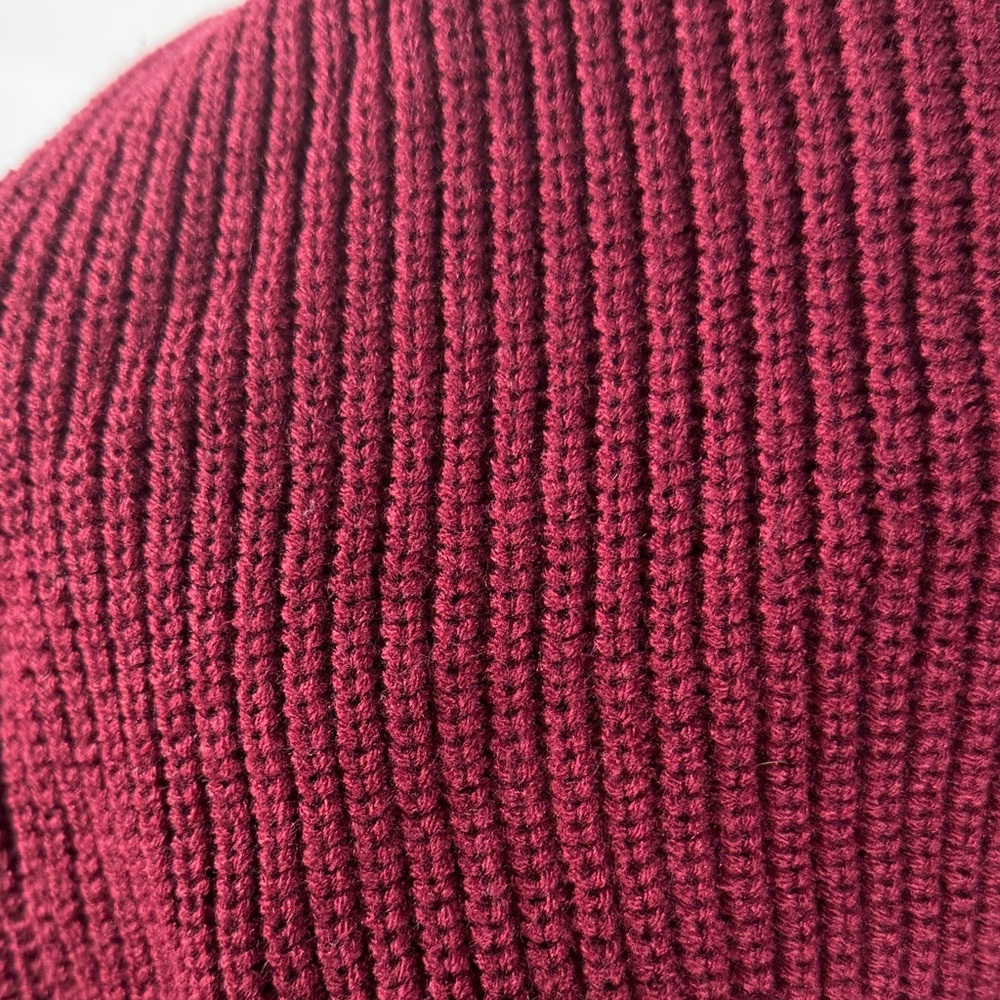 Harper Deep Red Crew Neck Sweater - Picture 5 of 9